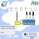 Piedras diamantadas- Cónica truncada o Punta recta  846 - x unidad - Jota