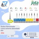Piedras diamantadas- Cónica PUNTIAGUDA DELGADA  858 - x unidad - Jota