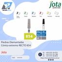 Piedras diamantadas- Cónica punta recta 854 - x unidad - Jota