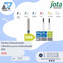 Piedras diamantadas- Torpedo cilíndrica  -  880 - x unidad - Jota