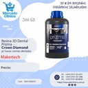 Resina 3D dental Prizma  Bio Crown - p/ hacer  Coronas Dentales - Biocompatible - 250gr - Makertech