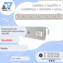 Dispensador de materiales descartables Vee M5 (Barbijos + guantes + compresas + suctores + vasos). VEESLIDE