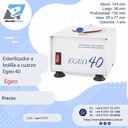 Esterilizador a bolilla a cuarzo Egeo 40 - EGEO