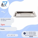 Bandeja acanalada 12x20 cm - Egeo