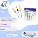 Limas reciprocante V Blue File #25-50 - 25mm - Deltajet