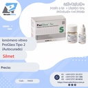 Ionómero vitreo ProGlass Tipo 2  Restauración (Autocurado) - Silmet