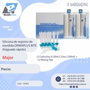 Silicona de registro de mordida ORMAPLUS BITE (fraguado rápido) - MAJOR