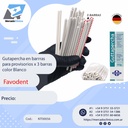 Gutapercha en barrras para provisorios x 3 barras color Blanco - Favodent