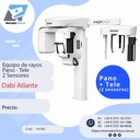 Equipo de rayos Pano - Tele 2 Sensores - Dabi Atlante