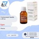 Formocresol  Líquido 20cc - Egeo