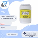 Acrílico termocurado VETEADO oscuro - 1kg - Egeo