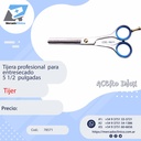 Tijera profesional  para entresecado 5 1/2  pulgadas