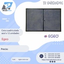 Cera cuadriculada azul x 12 unidades - Egeo
  