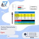 Piedras Diamantadas Barril 811 - X 5 UNIDADES - Egeo /  Smdent