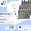 Limas Only ONE FILE  - Reciprocante NITI  
Azul X6 - Easydent