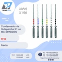 Condensador de  Gutapercha - X1 un MC SPADDEN - TDK