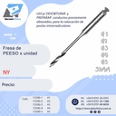 Fresa de Peeso x unidad - NY