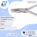 Alicate MEDIA CAÑA SCHWARZ 13.5 grueso - Egeo