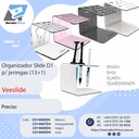 Organizador Slide D4  p/ jeringas (13+1) - Veeslide