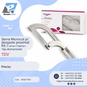 Sierra Microcut p/ desgaste proximal Kit (1 arco+1sierra+ 1lija diamantada) - TDV