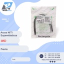 Arcos NITI superelásticos - Rectangulares - IMD