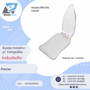 Espejo Metálico para Fotografías Infantil - Indusbello