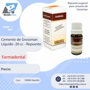 Cemento de Grossman - Líquido Eugenol 20cc - Repuesto - FARMADENTAL