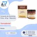 Cemento de Grossman Polvo - 20 gr - Repuesto