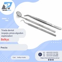 Triada Inoxidable - kit diagnostico dental 3 en 1 - BELKYS