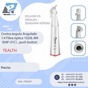 Contra ángulo Angulado 1:4 Fibra óptica 1020L-M4
 (I04F-01C) , push button - Tealth