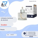 Lámpara mechero de alcohol - EVODEN