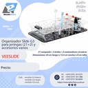 Organizador Slide G3, para jeringas y accesorios - VEESLIDE
