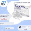 Algodón en rollos  bolsa x 500 un - Qualident
