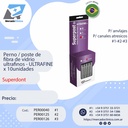 Perno / poste de fibra de vidrio
ultrafinos - ULTRAFINE x 10unidades - Superdont
  