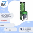 Perno / poste de fibra de vidrio
ultrafinos - Lisos x 5 unidades - 
 Superdont