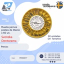 Rueda pernos postes de titanio  x 60 un. - Svenska Dentorama