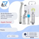 Kit de Rotatorio Turbina - Contraangulo Pieza de mano recta Micromotor - Apple Dental