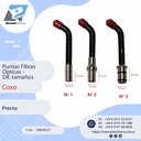 Puntas Fibras  Ópticas -  Dif. tamaños - COXO