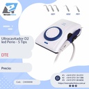 Cavitador ultrasónico Ultracavitador D2 Led Perio - 5 Tips - DTE