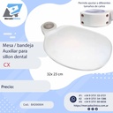 Mesa / Bandeja auxiliar para cualquier sillon dental - CX