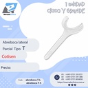 Abreboca lateral Parcial  Tipo  T - Cotisen