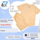 Ambo Mai - Pantalón y chaquetilla - Amarillo - Femenino - Angustifolia