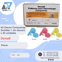 Kit Discos Composnap  Surtidas + Sin Mandril  x 24 unidades - Densell