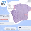 Ambo Mai - Pantalón y chaquetilla - Lila y Rosa- Femenino - Angustifolia