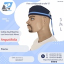 Cofia Azul Marino c/ línea azul aéreo - Angustifolia