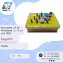 Kit pulidor CA de Porcelana - x 12 un cod 1802 - Easydent