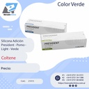 Silicona Adición -  President - Pomo - Light - Verde - Coltene