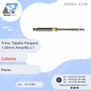 Fresa - Taladro Parapost  1.00mm Amarillo x 1 - Coltene