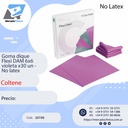 Goma dique  Flexi DAM 6x6  violeta x30 un -   No latex - Coltene