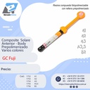 Composite  Solare Anterior - Body Prepolimerizado Varios colores - GC Fuji